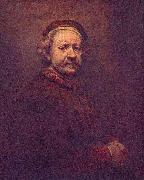 REMBRANDT Harmenszoon van Rijn Dated 1669, the year he died, though he looks much older in other portraits. National Gallery oil painting picture wholesale